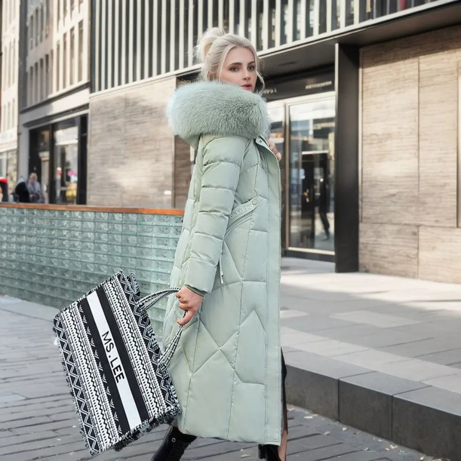 Stilvoller Parka Damen | Lang