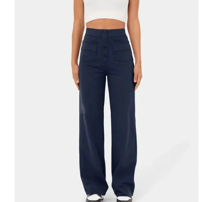 Elegante high-waist stretchhose