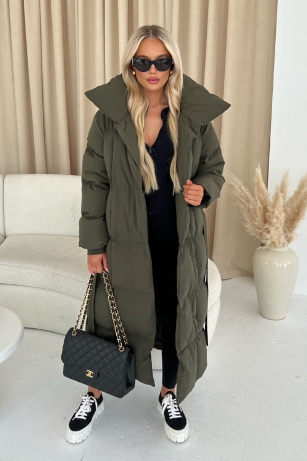 Übergröße Parka Damen Jacke | Lang