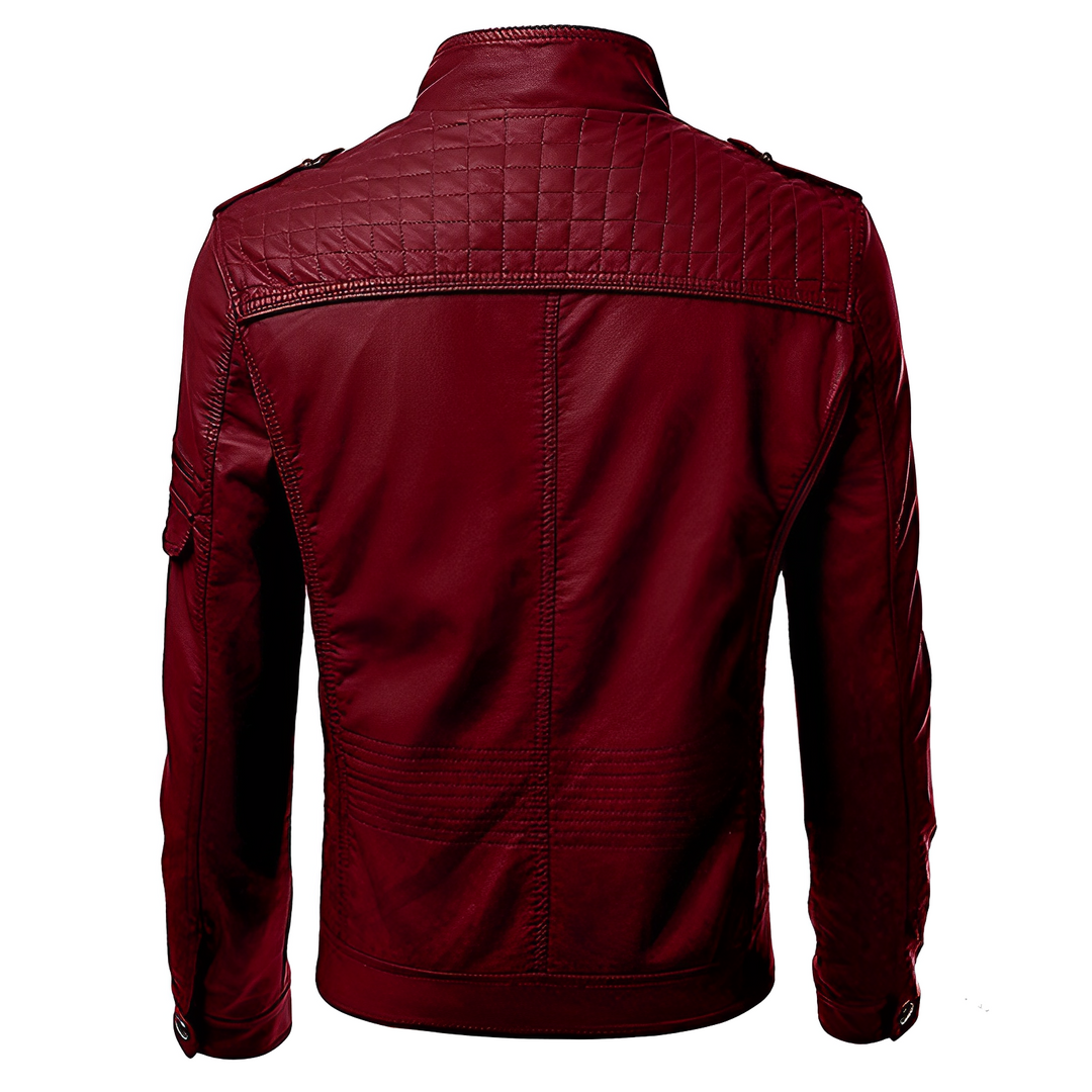 Herren Schlanke Passform Jacke mit Langen Ärmeln | Reissverschluss