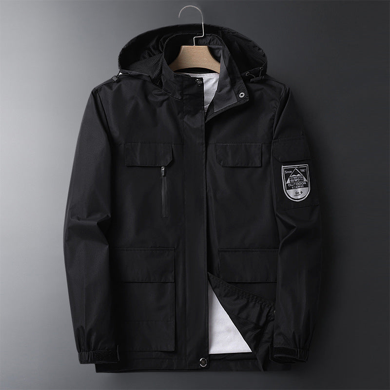 Herren Taktische Kapuzen Jacke | Draußen