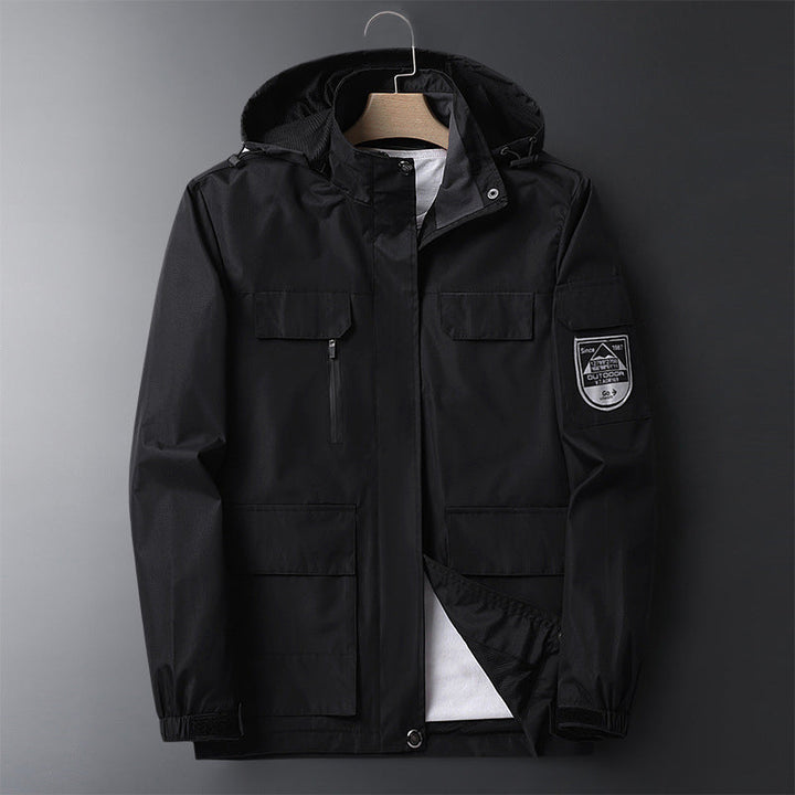 Herren Taktische Kapuzen Jacke | Draußen