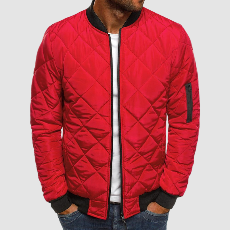 Herren Langarm Reißverschluss Jacke | Warme