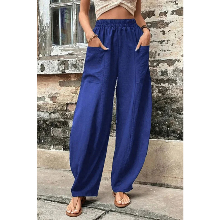 Damen Weite Hosen mit Weitem Bein | Lässig