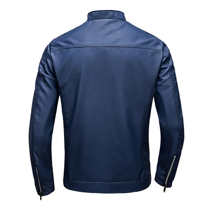 Herren Schlanke Passform Jacke mit Reißverschluss | Lange Ärmel