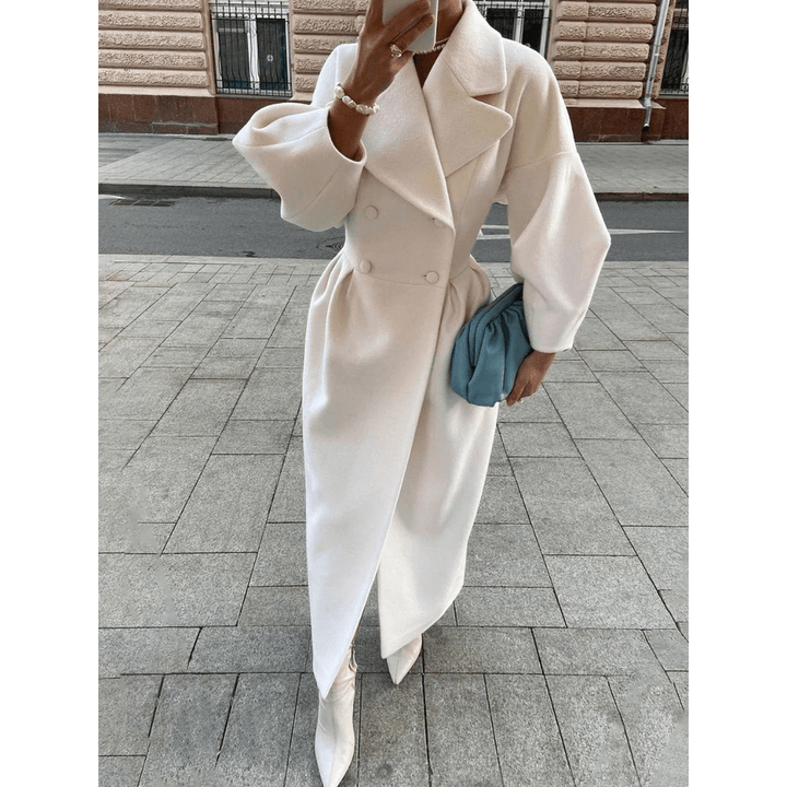 Damen Eleganter Trenchcoat | Lange Ärmel