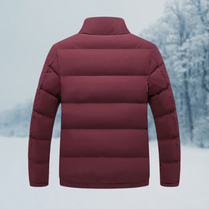 Herren Klassische Leichte Pufferjacke | Reißverschluss
