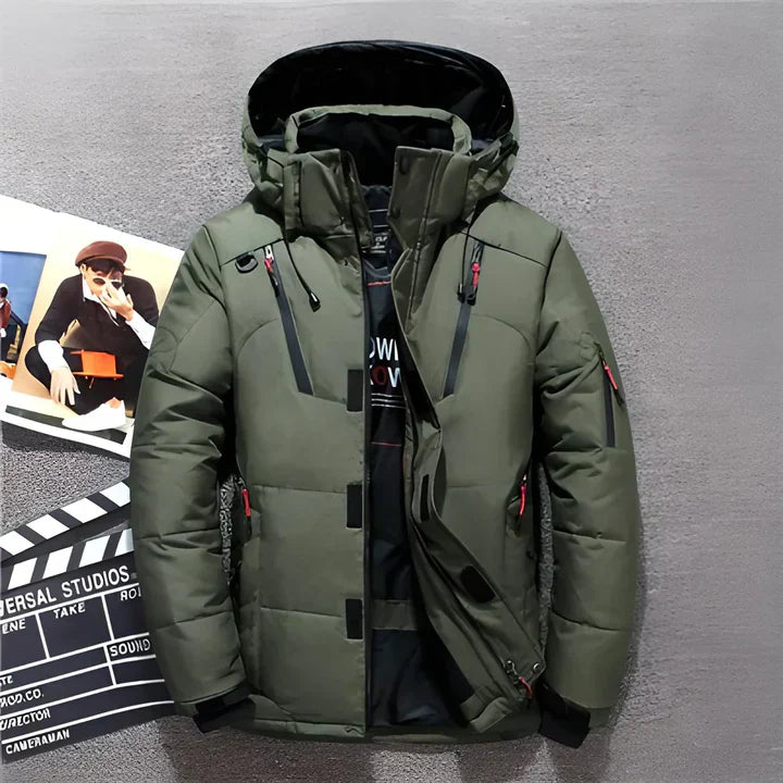 Herren Wasserdichte Warme Winter Jacke | Kapuze