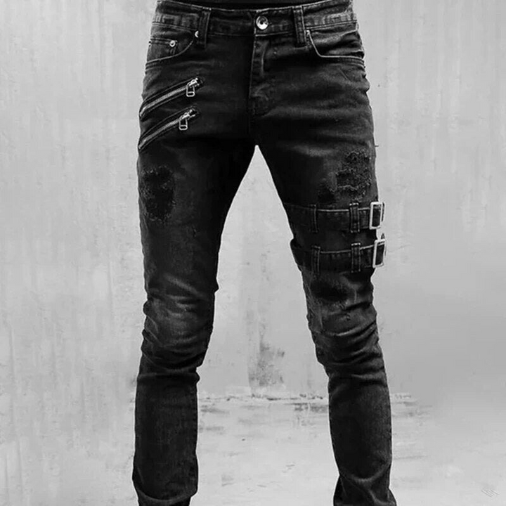 Stylische Herren-Jeans mit coolen Details