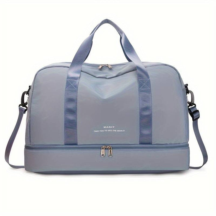 Elegante und funktionale reisetasche mit schuhfach