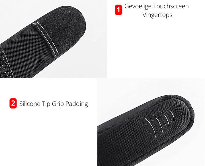 Wasserdichte und touchscreen-kompatible Handschuhe