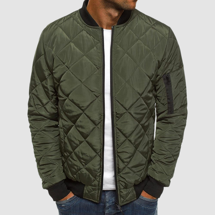Herren Langarm Reißverschluss Jacke | Warme