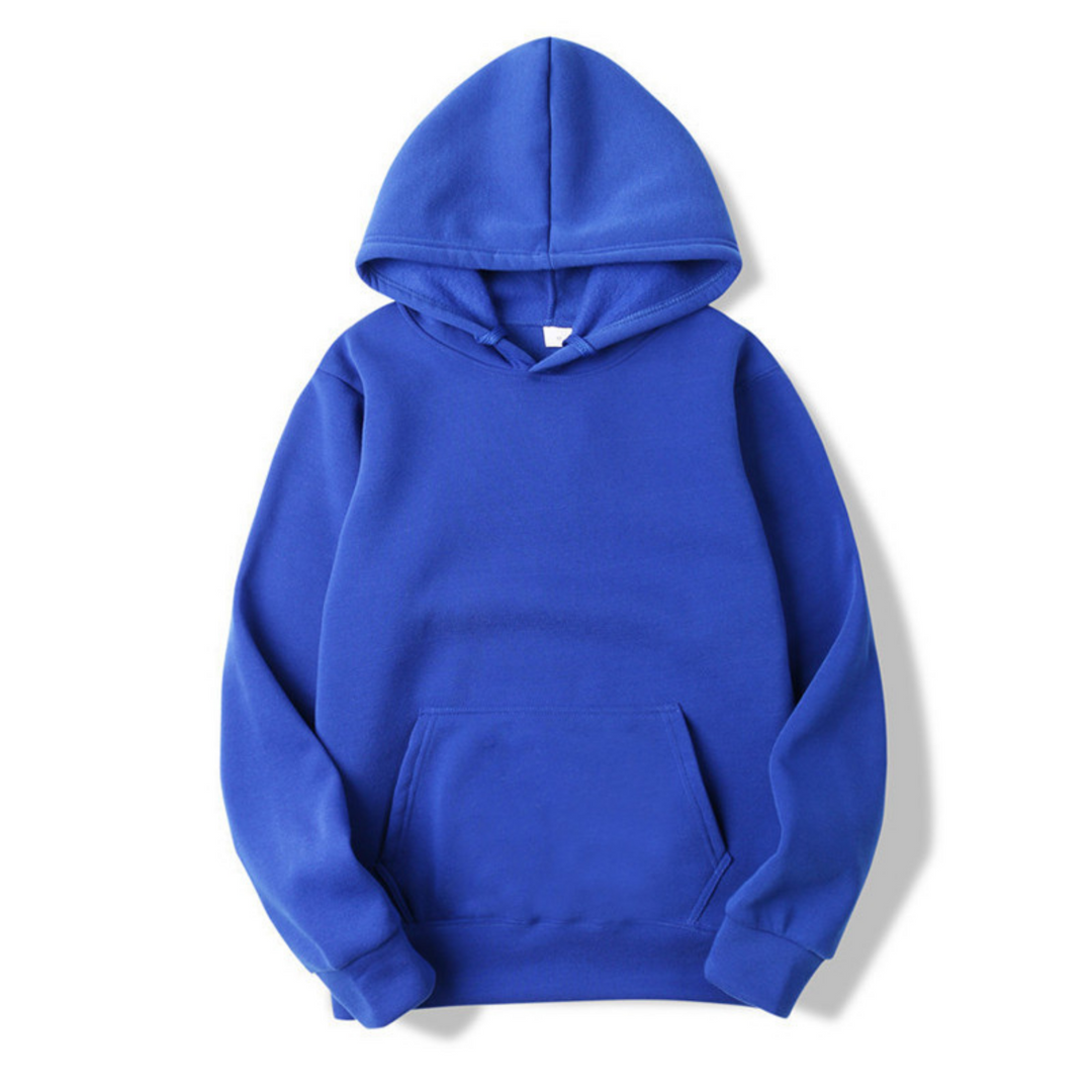 Lässige herren-hoodie mit kängurutasche