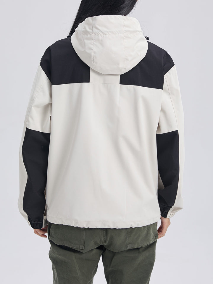 Modulare Outdoor-Winterjacke mit Kapuze für Herren | Gekürzt