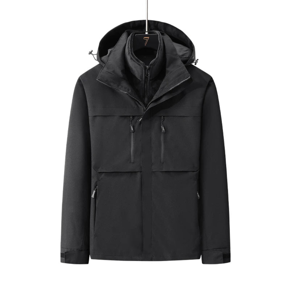 Damen Abnehmbare Innenski-Jacke | Reißverschluss