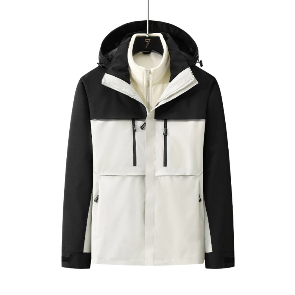 Damen Abnehmbare Innenski-Jacke | Reißverschluss
