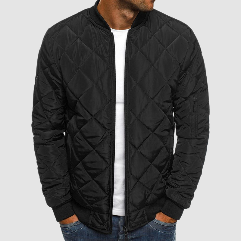 Herren Langarm Reißverschluss Jacke | Warme