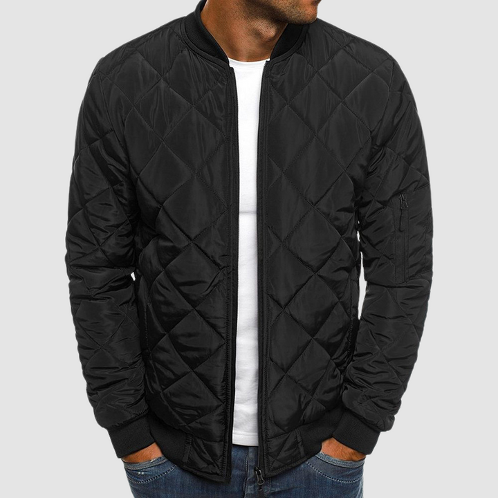 Herren Langarm Reißverschluss Jacke | Warme