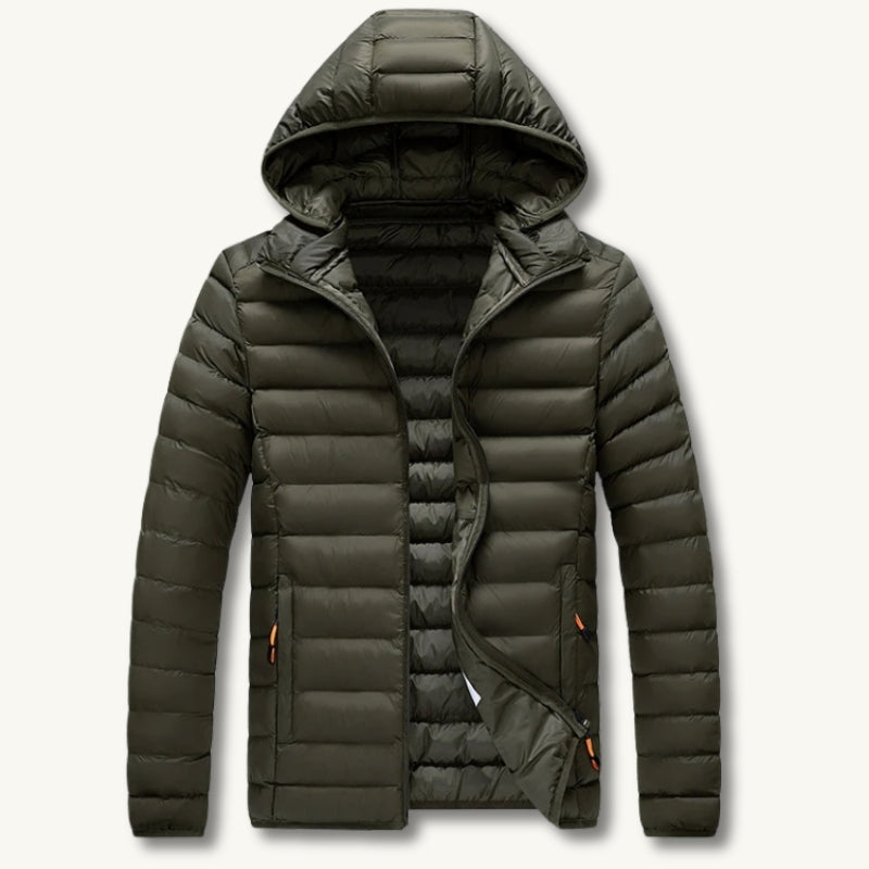 Herren Warme Leichte Pufferjacke | Wasserdicht