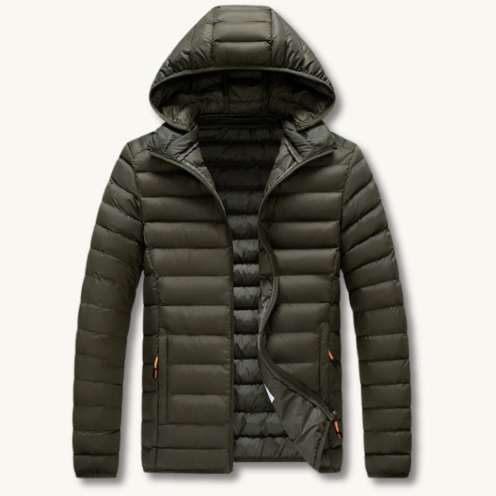 Herren Warme Leichte Pufferjacke | Wasserdicht