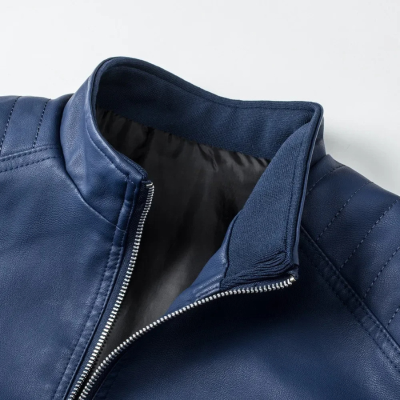 Herren Schlanke Passform Jacke mit Reißverschluss | Lange Ärmel