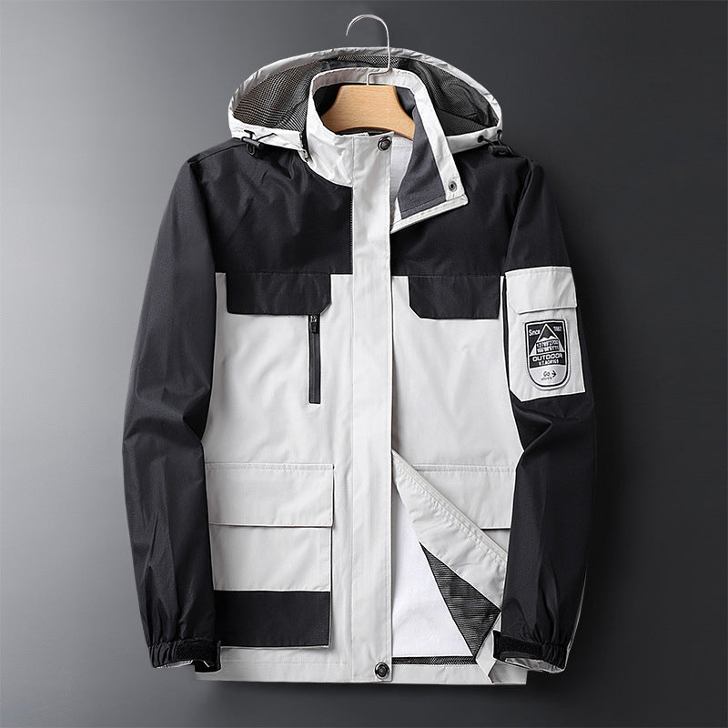 Herren Taktische Kapuzen Jacke | Draußen