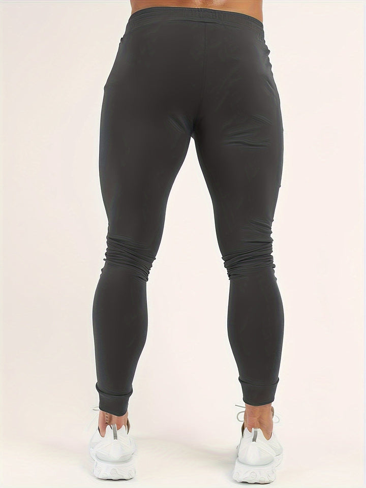 Slim-fit jogginghose mit reißverschlusstaschen