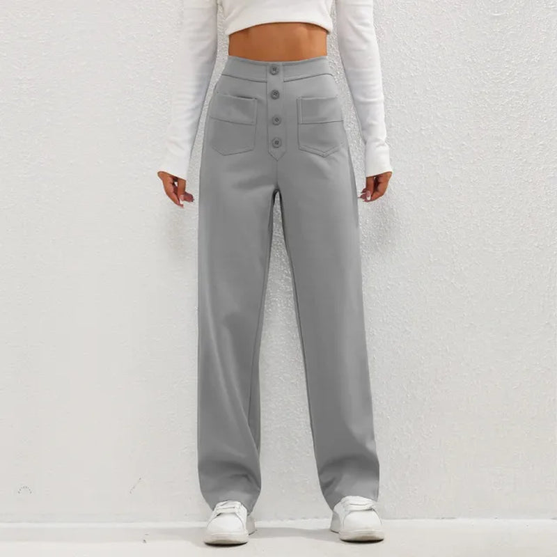 Elegante high-waist stretchhose