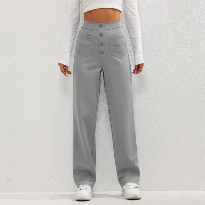 Elegante high-waist stretchhose