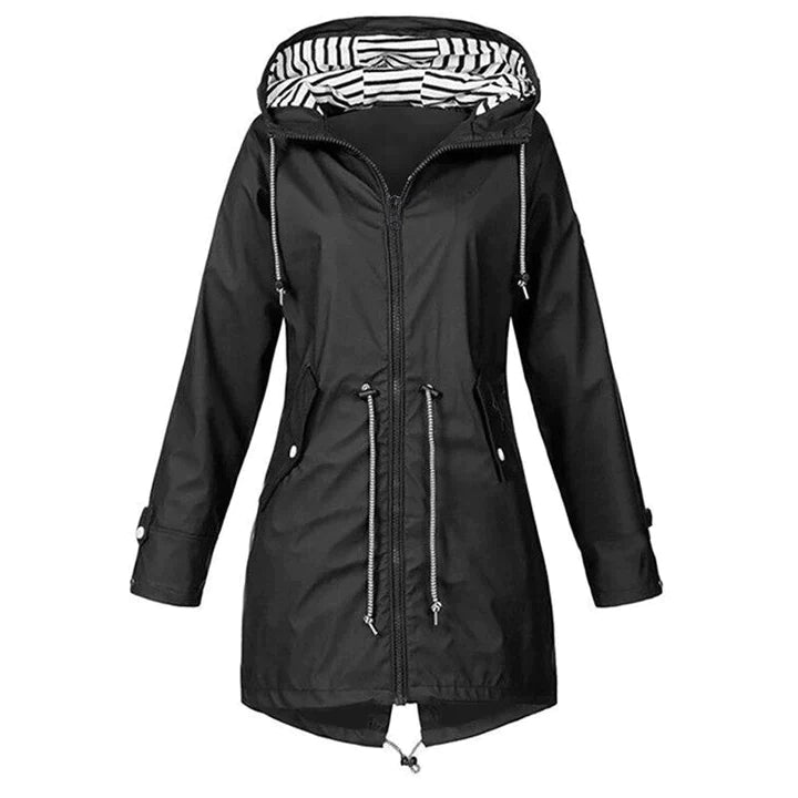 Damen Leichte Stilvoll Jacke | Kapuze