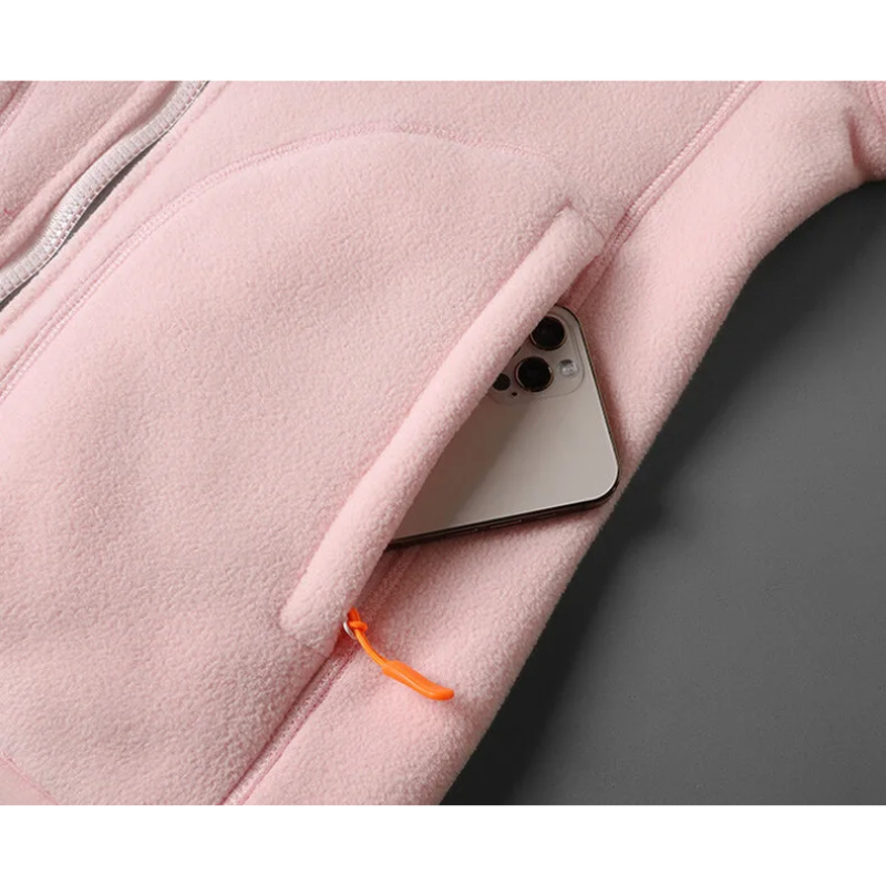Warme und bequeme Fleecejacke für Damen