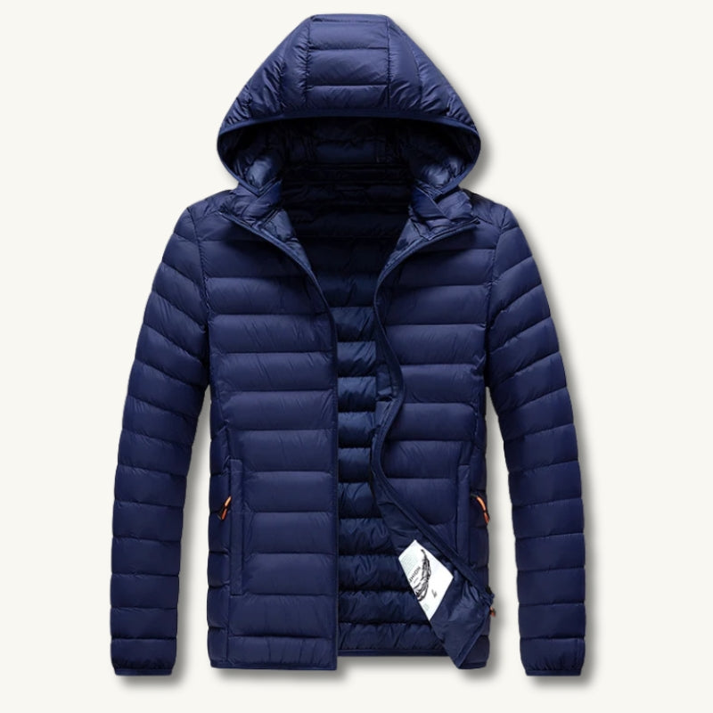 Herren Warme Leichte Pufferjacke | Wasserdicht