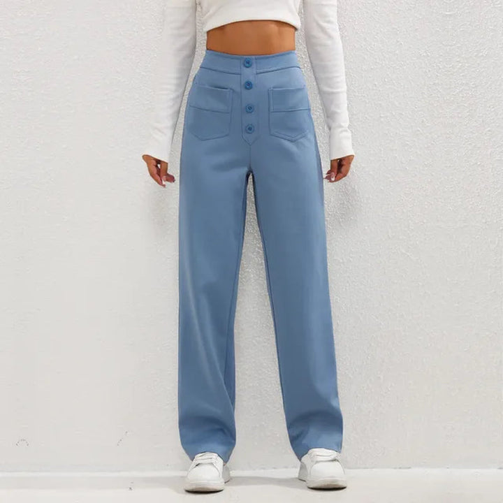 Elegante high-waist stretchhose