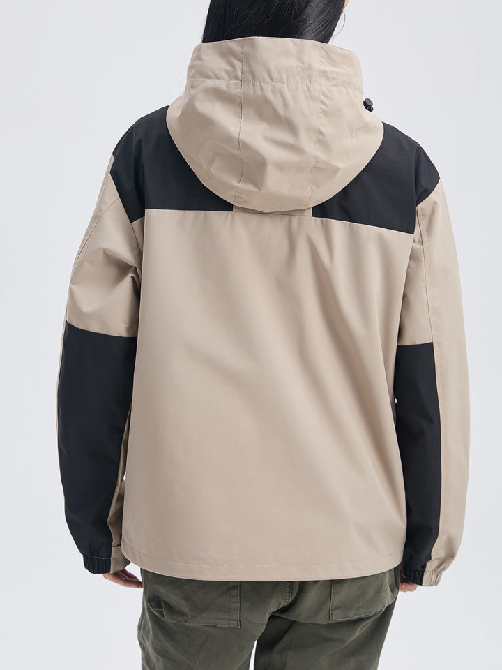 Modulare Outdoor-Winterjacke mit Kapuze für Herren | Gekürzt