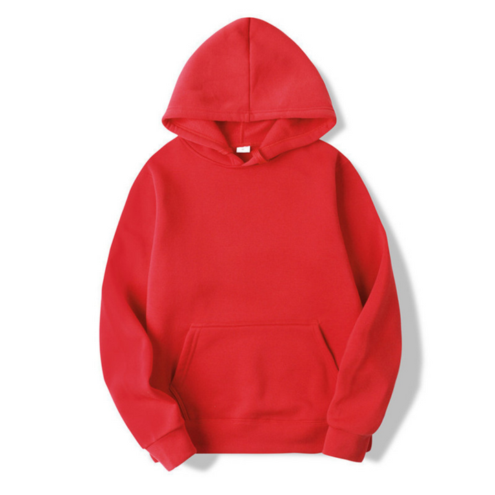 Lässige herren-hoodie mit kängurutasche