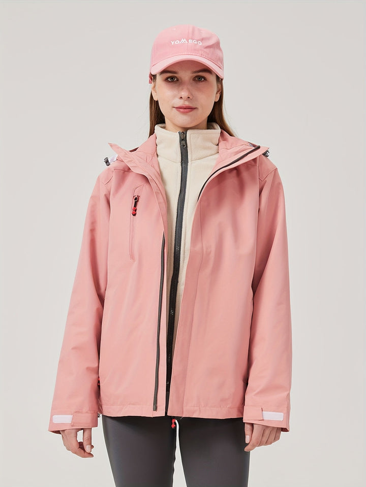 Damen Winter-Skijacke mit Kapuze | Draußen