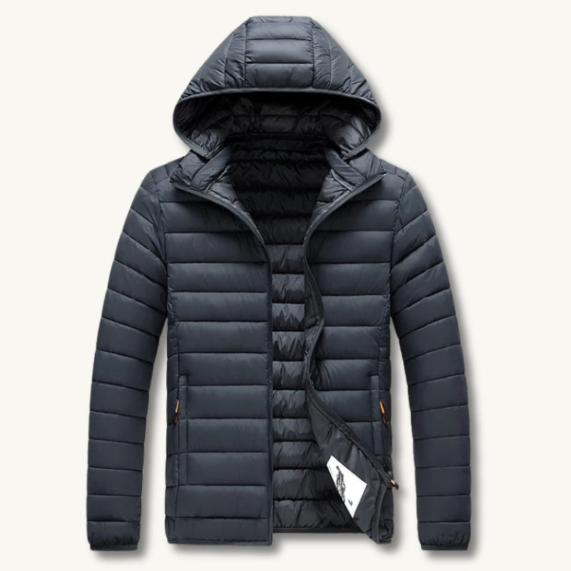 Herren Warme Leichte Pufferjacke | Wasserdicht