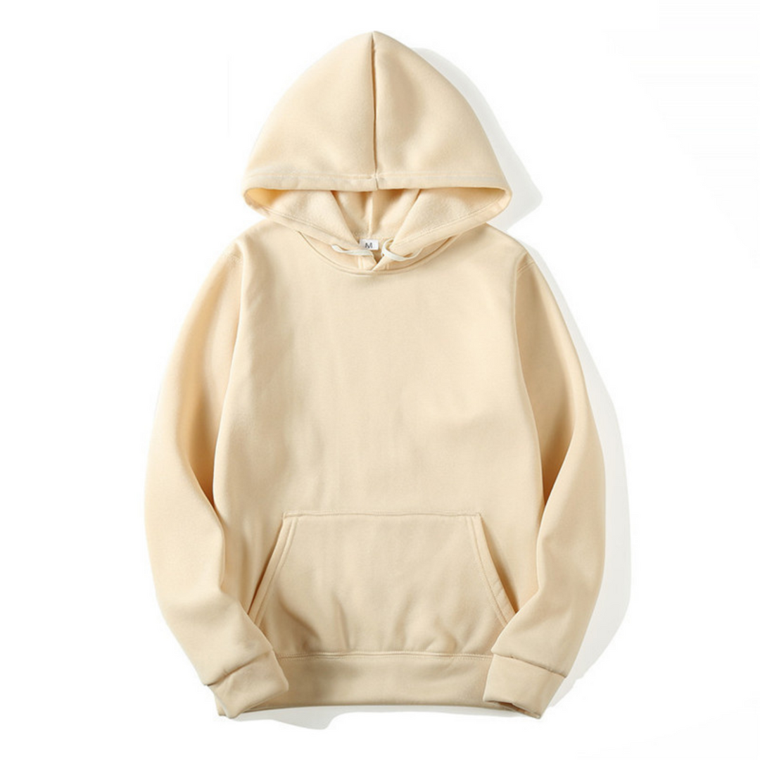 Lässige herren-hoodie mit kängurutasche