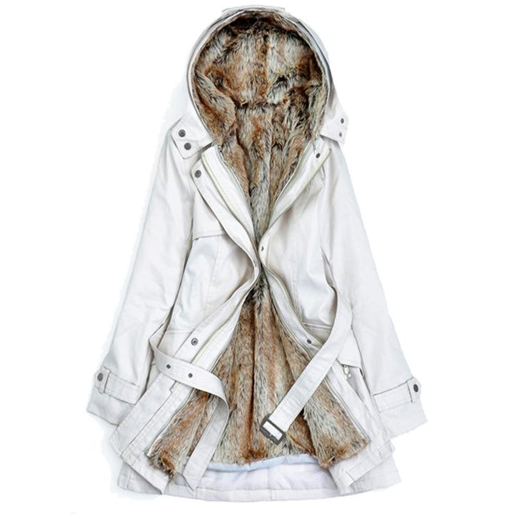 Lässige Winterjacke mit Kapuze für Damen | Stilvoll