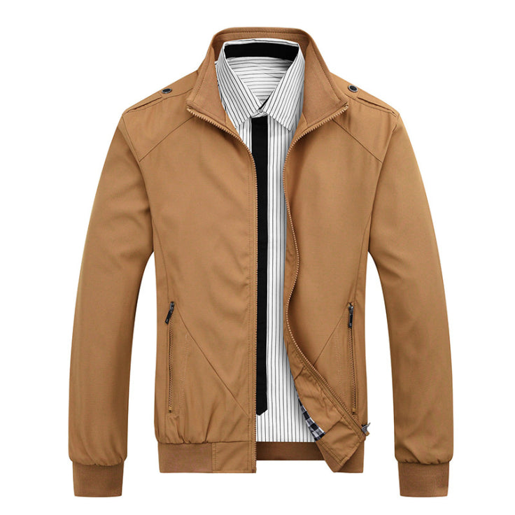 Herren Stylische jacke mit Reißverschluss | Lange Ärmel