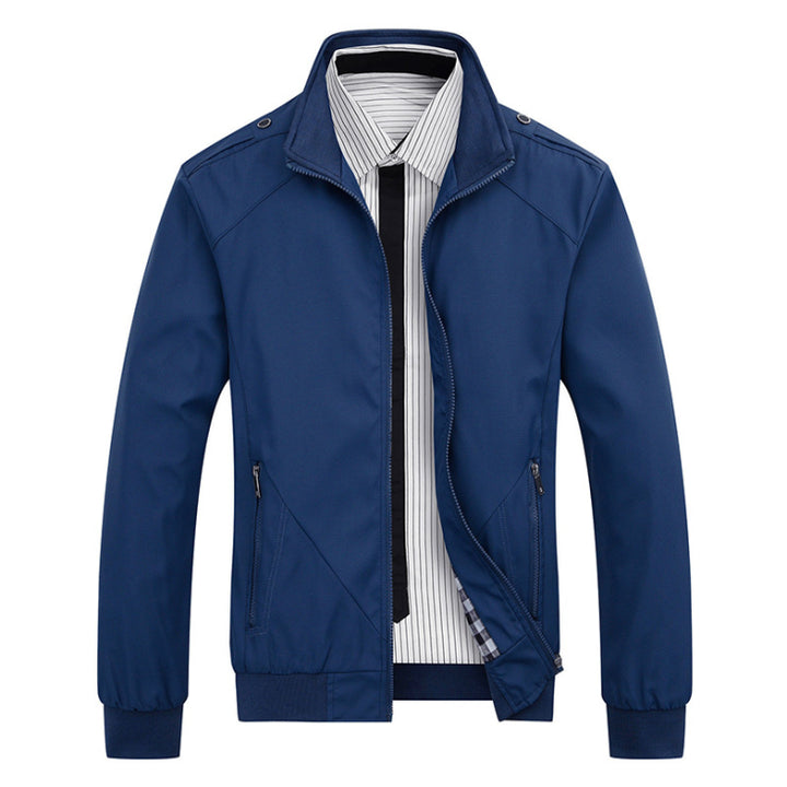 Herren Stylische jacke mit Reißverschluss | Lange Ärmel