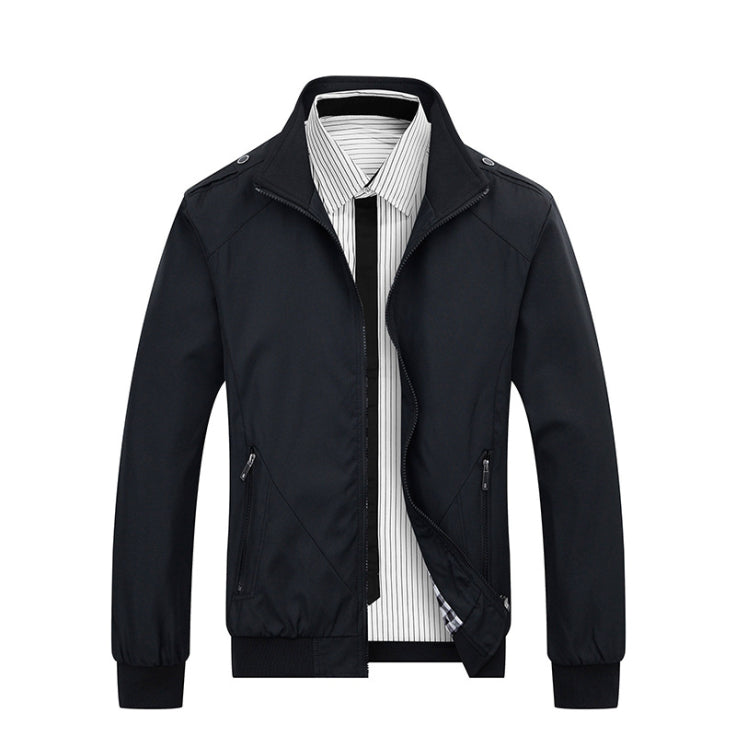 Herren Stylische jacke mit Reißverschluss | Lange Ärmel