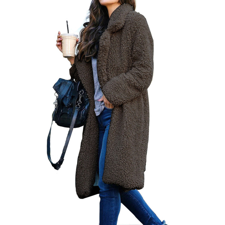 Damen Funktions-Teddy Jacke | Praktische Taschen