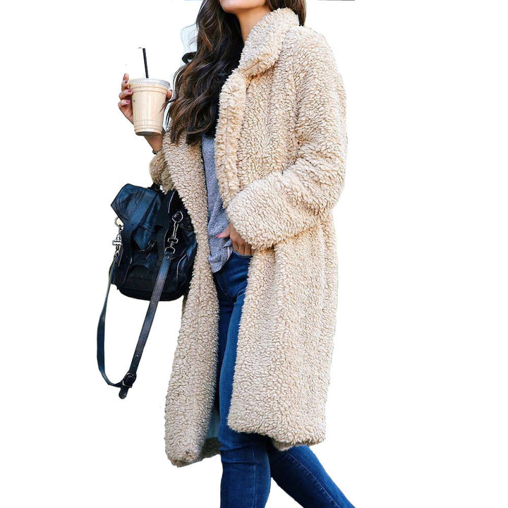 Damen Funktions-Teddy Jacke | Praktische Taschen