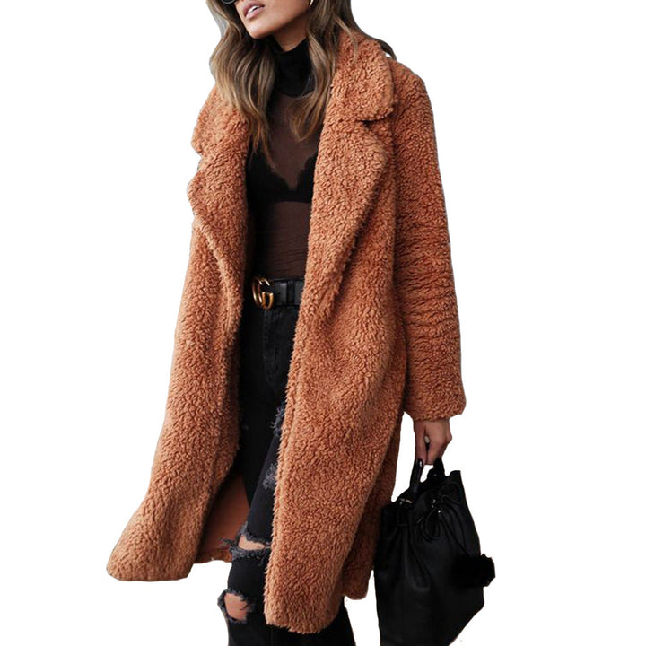 Damen Funktions-Teddy Jacke | Praktische Taschen