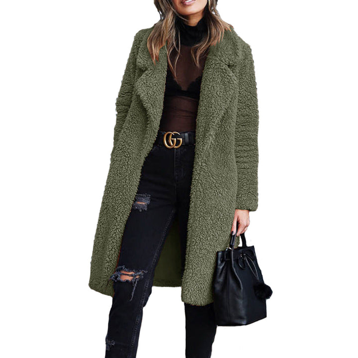 Damen Funktions-Teddy Jacke | Praktische Taschen