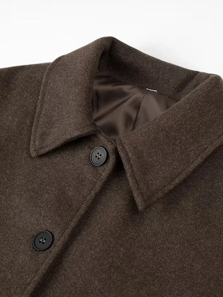 Vintage-Kragenjacke für Damen | Stilvoll