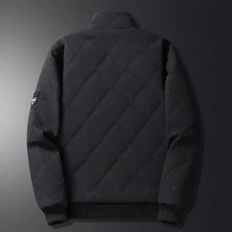 Herren Steppwinter Jacke | Reißverschluss