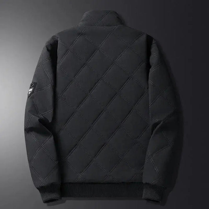 Herren Steppwinter Jacke | Reißverschluss