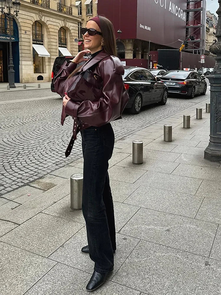 Rote Jacke für Damen | Stilvoll